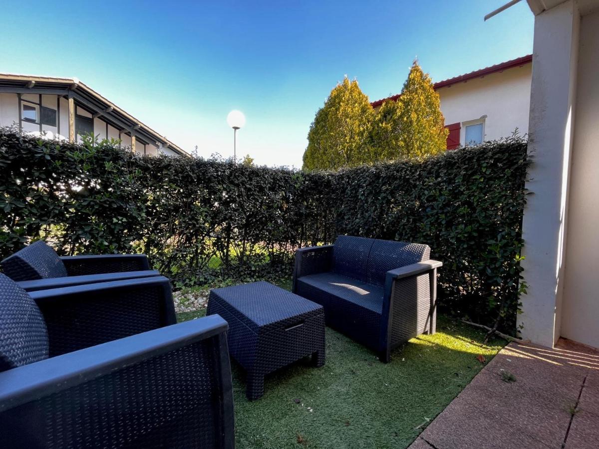 Bel Appartement T3 Avec Jardin, Piscine Et Parking, Proche Plage A Hendaye - Fr-1-239-739 Экстерьер фото