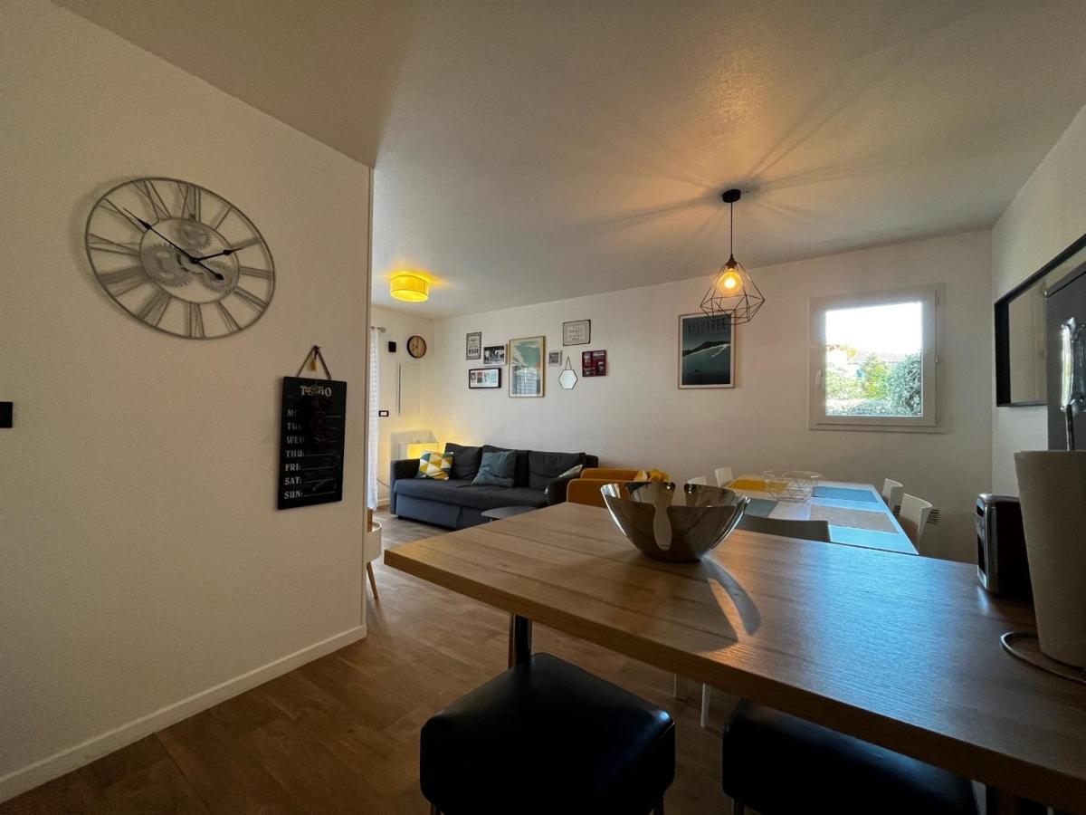 Bel Appartement T3 Avec Jardin, Piscine Et Parking, Proche Plage A Hendaye - Fr-1-239-739 Экстерьер фото